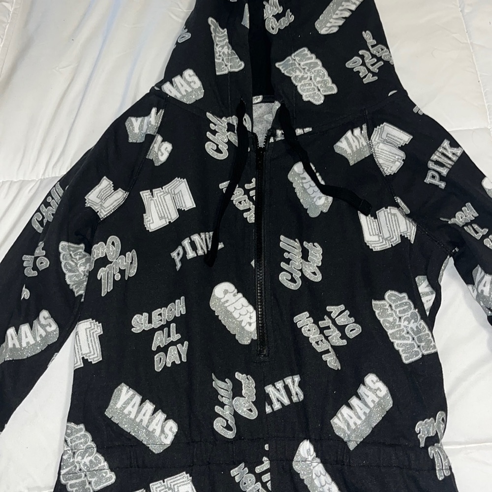 Pink vs onesie pajama